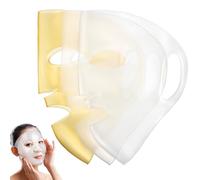 3 Pcs Silicone Face Mask Covers Reusable with Ear Hooks