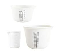 3 pcs Silicone Measuring Cups 1 pcs Silicone Stir Sticks1 pcs Spatula Resin Mixing Bowl with Scale 1000ml 600ml 100ml Measuring Jug for Epoxy Resin Casting Molds Craft Lab Kitchen Resin Accessories