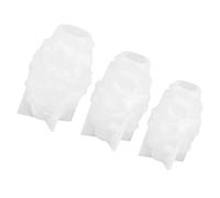 3 Pcs Silicone Moulds Geometric Molds Handmade Ornament Epoxy Resin Molds Plasters for Making