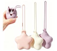 3 Pcs Silicone Pacifier Holder Case Safe and Soft Material Pacifier Pouch Portable Pacifier Case Protective Pacifier Storage Case Easy to Clean for Diaper Bag Stroller