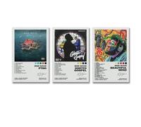 3 PCS Singer Rod Wave Poster Poster Wall Art Canvas Posters Room Decorative Aesthetic Poster Print Decor Posters 08x12inch(20x30cm)-3pcs Style