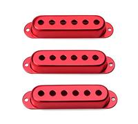 3 Pcs Single-Coil Pickup Cover 48mm/50mm/52mm Electric Guitar Brass Pickup Cover Musical Instrument Accessories Guitar Pickup Covers