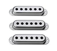 3 Pcs Single-Coil Pickup Cover 48mm/50mm/52mm Electric Guitar Brass Pickup Cover Musical Instrument Accessories