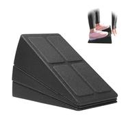 3 Pcs Slant Board Set with 5 Adjustable Angles - 480lbs Weight Capacity Calf Stretcher & Squat Wedge for Exercise, Yoga, Physical Therapy | Non-Slip Foam Incline Board for Ankle Mobility & Home Gym