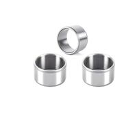 3 Pcs Sleeve Bearing Bushing 25 mm Bore, 35 mm Outer Diameter, 30 mm Length Wrapped Oilless Bushings
