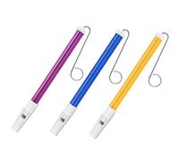 3 Pcs Slide Whistle Toy Children Slide Whistle Musical Instrument Toy Educational Kids Muscle Training Toys for Parent- Child Games