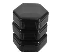 3 Pcs Small Pill Container Plastic Rhombus Portable Medication Organizer