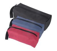 3 Pcs Small Tool Bag, Tent Peg Bag, Tool Organisers Set With 2 Small Tool Pouches And 1 Large Tool Pouches, Durable Tool Storage Organiser, Suitable For Garage, Factory, Office, And School Use