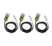 3 Pcs SN04-P3 Approach Sensor, Square Inductive Proximity Sensor Switch, Distance 5mm, 3 Wire