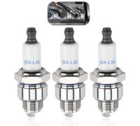 3 PCS Spark Plug for Lawnmower RJ19LM/B4-LM Compatible with BPMR7A, Mellbree L7T and Champion CJ8 RCJ6Y RCJ7Y 4-Stroke Spark Plugs Suitable for Stihl and Husqvarna Mowers