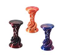 3 Pcs Spiral Cone Fidget Toy, 3d Printed Spiral Cone Fidget Toy, Impossible Pyramid Passthrough Sculpture Fidget Toys For Kids And Adults, Desk Toys For Stress, Random Stuff Gift