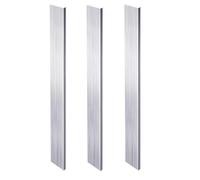 3 Pcs Square Flat Bar 250mm Long, 5mm X 20mm X 250mm Aluminum Flat Plate, 6061 Aluminum General Purpose Plate
