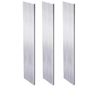 3 Pcs Square Flat Bar 9.84in Long, 5mm X 30mm X 250mm Aluminum Flat Plate, 6061 Aluminum General Purpose Plate
