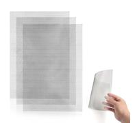 3 Pcs Stainless Steel Wire Mesh Screen - About 12 x 8 inch - 1mm Hole 20 Mesh - 0.5 mm Wire Diameter, Easy to Cut - Air Vent Mesh, Hard and Heat Resisting Screen Mesh, Window Screen Mesh