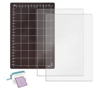 3 Pcs Standard Cutting Pads Die Pads Set for Die Cutting Machine；Clear Polycarbonate Plastic Cutting Plates,Cutting Pads Die Cutting Plates 22.5x15.5cm