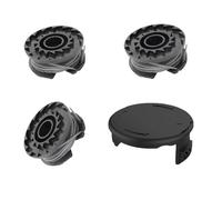3 Pcs Strimmer Spool Replacement Line with 1 Pcs Spool Covers F016F04557 ¨C Compatible with Bosch Art 23 SL, 26 SL Grass Trimmer Models F016800569 & F016800385 ¨C Grass Trimmer Spool Replacement