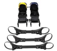 3 Pcs Stroller Connector Universal Joints Twin Baby Stroller Connectors with Adjustable Length Hevy-Duty All-Purpose Connector Accessories, Decor
