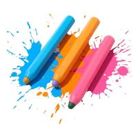3 Pcs Stylus Pen for Touchscreen Hexagon Crayon Stylus Pen Universal Capacitive Pencil for Multiple Touch Screen Devices