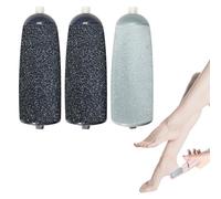 3 Pcs Suitable for JML NuYou Pedi Roller Replacement Heads,Foot File Replacement Rollers for JML,for Flawless Pedi Replacement Foot Grinder Roller Heads for Foot Callus Remover(Normal)