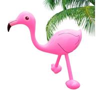 3 PCS Summer Inflatable Pool Toys for Hawaii Party Decor, Inflatables Hawaiian Party Toys Set, Pool Floats, Hawaii Summer Beach Pool Party Supplies Water Sports (Flamingos)