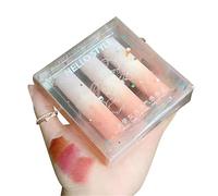 3 Pcs Sweet Liquid Lipstick Set Matte Velvet Lip Glaze Waterproof Long Lasting Non-marking Natural Cosmetic Kit Matte Liquid Lipstick Sets