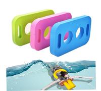 3 Pcs Swim Noodle Connector EVA Swimming Stick Colorful Noodle Builder Connector Practical Pool Joint with 2 Cross Holes for Swimming Beginners (rosy+Green+Blue), Beach Toys
