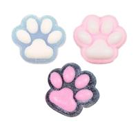 3 Pcs Taba Squishy Paw,Squishies,Fufu Cat Stuff for Girls,Taboo Big Fidget Toys,Soft and Stress Relieving,Cute Animals Relief,Funny Novelty for Birthday Party Gifts,Squeezing and Releasing Pressure