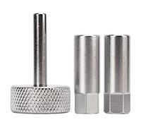 3 Pcs Tappet Valve Adjustment Tool,Set 8 9 mm Locknut Sockets 3mm Square Type Driver for Motorcycles