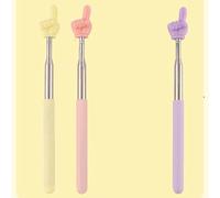 3 Pcs Teachers Pointer Finger Stick Retractable, Mini Telescopic Pointer Hand Pointer Stick for Presentations Teaching Lecture Office Elementary School Kindergarten Teacher Classroom Teacher Aids