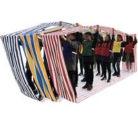 3 PCS Teamwork Game Playing Run Mat Outdoor Party Games(Kids-8M)
