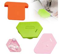 3 Pcs Three Style Pattern Sewing Machine Magnetic Seam Guide Seam Guide with Scale, Strong Magnetic Seam Guide for Sewing Machine, General Magnetic Sewing Guide Tool, Sewing Accessories Supplies
