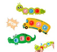 3 PCS Toddler Plane Toys, Baby Airplane Essentials, Fine Motor Skills Development, Sensory Exploration Activity, Montessori Educational Toys, Compact Size for Easy Portability