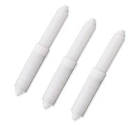 3 Pcs Toilet Paper Holder, Plastic Toilet Tissue Roll Holder Insert in bathroom Toilet Replacement Roller Spring Loaded