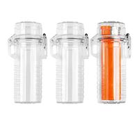 3 PCS Transparent Waterproof Lighter Case, Lighter Sleeve for Men, Lighter Protective Case, Lighter Cases for Outdoor (Transparent)