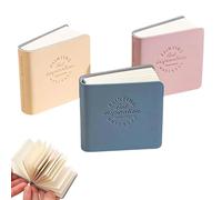 3 PCS Travel Notebook, Morandi Colours Watercolour Sketchbook, Mini Travel Books, Portable Art Setfor Painting, Drawing, Work, School, Travel