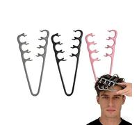 3 Pcs Triangle Root Lift Magic Comb, Anti-Snag Volumizing Texturing Comb for Hair Roots, Bangs & Layers, Professional Messy Hair Comb for Salon & Home Use