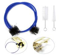 3 PCS Trombone Cleaning Kit Trumpet Cleaning Kit Trumpet Cleaning Brushes Trumpet Cleaning Care Kit Trumpet Cleaning Brushes Set Kit Musical Instrument Maintenance Care Accessory for Trumpets Bugles