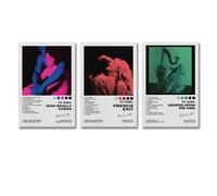 3 PCS Tv Girl Poster Grapes Upon The Vine Who Really Cares French Exit Album Cover Signature Wall Art Canvas Posters Room Decorative Aesthetic Poster Print Decor 12x18inch(30x45cm)-3pcs
