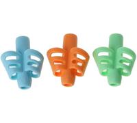 3 pcs Two-finger Grip Silicone Baby Pencil Holder Learn Writing Tools Writing PenNice and Deft
