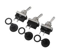 3 Pcs Two Way Switch, for Toggle 3 pcs Rubber Two Insulation resistance 500VDC 1000mΩ min Dielectric strength 1500VAC designed for long lasting use with proper durability and reliable onoff operations