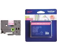 3 pcs - TZE-MQP35 Brother White on Pink Label Printer Tape, 5 m Length, 12 mm Wi