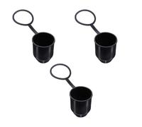 3 Pcs Universal 50mm Trailer Coupling Ball Cover with Locking Ring