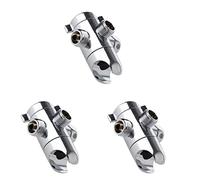 3 pcs Universal shunt Valve Replacement Shower Head Diverter Faucet Shower Water Divider Universal Bracket Shower Head Replacement Head Nozzle