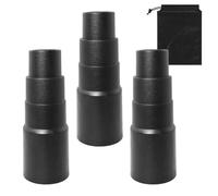 3 Pcs Universal Vacuum Adapter Kit, Power Tool Dust Extraction Hose Adaptor for Random Orbital Sander, Jigsaw & Circular Saw
