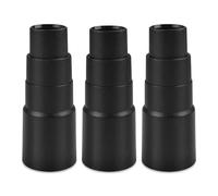 3 PCS Universal Vacuum Adapter Set, Dust Extraction Hose Adapter for Power Tools, Dust Extraction Reducer 25-42mm Cut to Fit, for Random Orbital Sanders, Circular Saw Router, Jigsaw