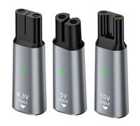 3 PCS USB-C Shaver Adapter Set 4.3V Compatilbe for QP2520/ QP2620/ MG3730/ MG3720/ MG5720/ MG5730/ BT3206 Compatilbe for Philips one Blade Charger Charging Converter Shaver oneblade Charger