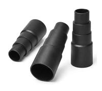 3 Pcs Vacuum Cleaner Hose Adapter Set for Power Tools, Dust Extraction Reducer Fittings 25/30/34/42mm OD, Fits 21-35mm ID Hoses, Step Connectors for Orbital Sander Jigsaw Circular Saw