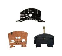 3 Pcs Violin Bridge Set, Include 4/4 String Lifteri + 4/4 Bridge + Making Template Tool (Style A)