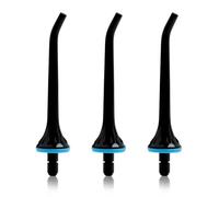 3 PCS Water Flosser Replacement Jet Tips Compatible with Nicwell, COSLUS, Mospro, Zerhunt Oral Irrigators, High-Quality Black Nozzle Tips for Effective Oral Care