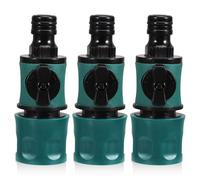 3 Pcs Water Hose Switch Quick Connector Garden Hose Connector in Lines Quick Release GardenHose Shut Off Valve Water Hoses Fittings Hosepipe Connectors Gardena Hoses Connectors & Accessories